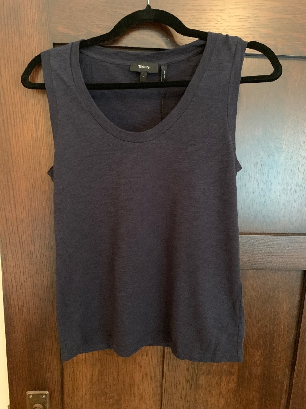 Theory Navy Blue Tank Top
